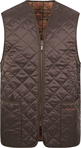 Herren Barbour Gesteppte Weste/Reißverschluss Gr. 50, Rustikal von Barbour