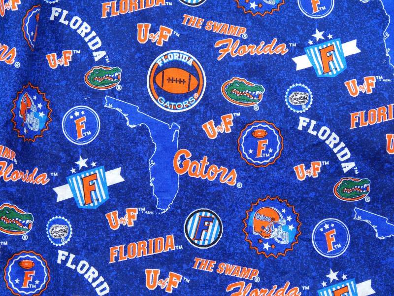 Gators Scrubberkappen Der Universität Von Florida in Verschiedenen Uf-stoffen von BarbsBonnets