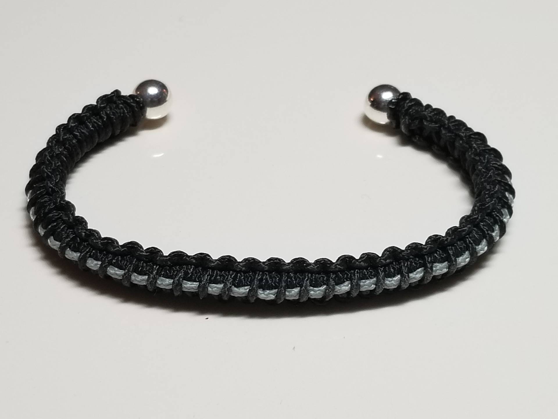 Korrektionsvollzugsoffizier-Armreif Dünner Schmuck Aus Silberlinie Akademie-Abschlussgeschenk Kentucky State Polizei Armband von BarbsBoutiqueGifts