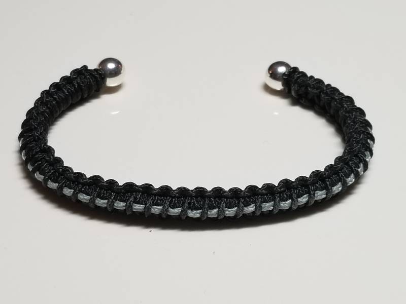Korrektionsvollzugsoffizier-Armreif Dünner Schmuck Aus Silberlinie Akademie-Abschlussgeschenk Kentucky State Polizei Armband von BarbsBoutiqueGifts