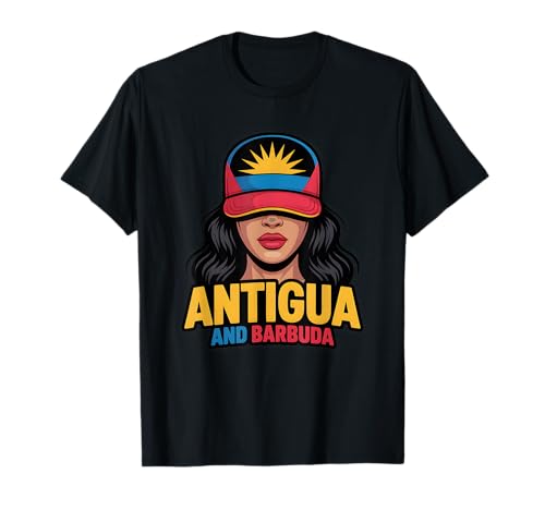 Caribbean Heritage Vibes Barbudan and Antiguan Girl T-Shirt Caribbean Heritage Vibes Barbudan and Antiguan Girl T-Shirt von Barbudan and Antiguan Girl