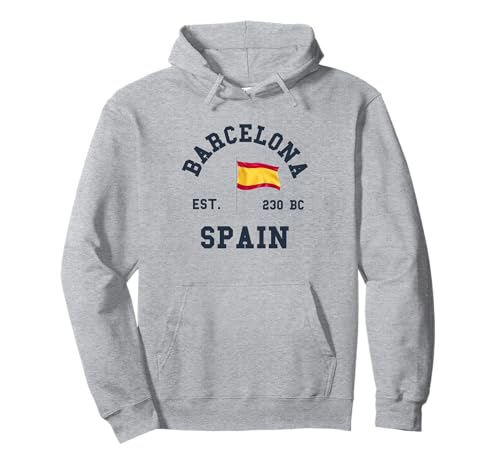 Barcelona Spanien Souvenir Flagge Bandera España Männer Frauen Mädchen Pullover Hoodie von Barcelona Spain Souvenir Skyline