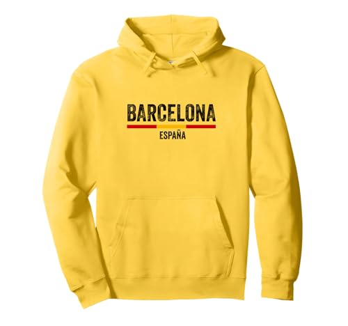 Barcelona Spanien Souvenir Flagge Bandera España Männer Frauen Mädchen Pullover Hoodie von Barcelona Spain Souvenir Skyline