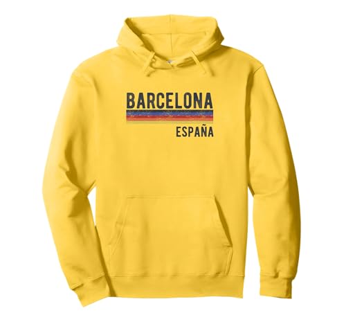 Souvenirs aus Barcelona Spanien España Reminder Herren Damen Pullover Hoodie von Barcelona Spain Souvenir Skyline