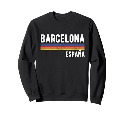 Souvenirs aus Barcelona Spanien España Reminder Herren Damen Sweatshirt von Barcelona Spain Souvenir Skyline