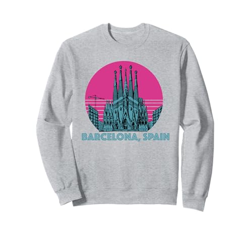 Souvenirs aus Barcelona Spanien España Reminder Herren Damen Sweatshirt von Barcelona Spain Souvenir Skyline