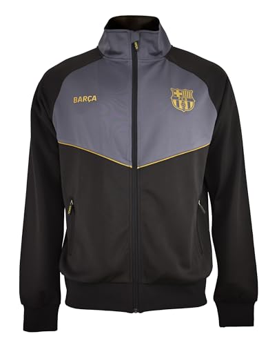 Jacke Plus Barça Gold – Farbe Schwarz – Größe XXL, Schwarz , XXL von FCB