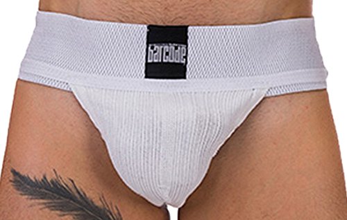 Barcode Berlin Herren Jockstrap, Bianco, M von Barcode Berlin