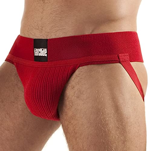 Barcode Berlin Herren Jockstrap, Rot, XL von Barcode Berlin