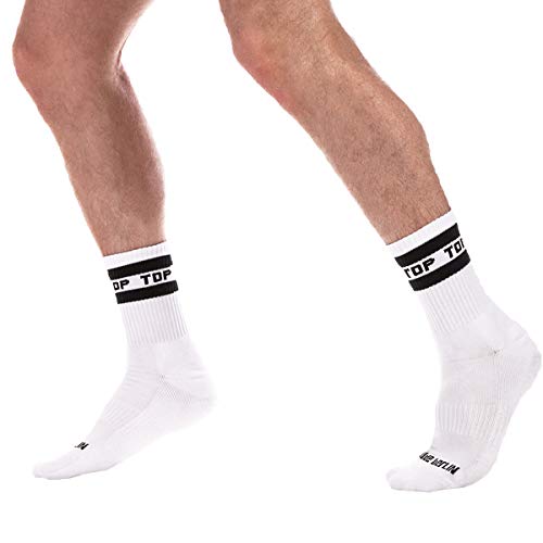 Barcode Berlin Identity Fußball Weiß Schwarz TOP Gym Socks Socken (39-42) von Barcode Berlin