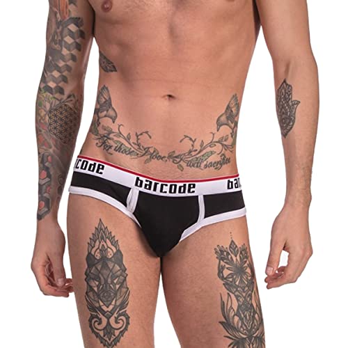 Barcode Berlin - Männer Unterwäsche - Herren Slip - Kai Brief Black - Schwarz - 1 x Größe S von Barcode Berlin