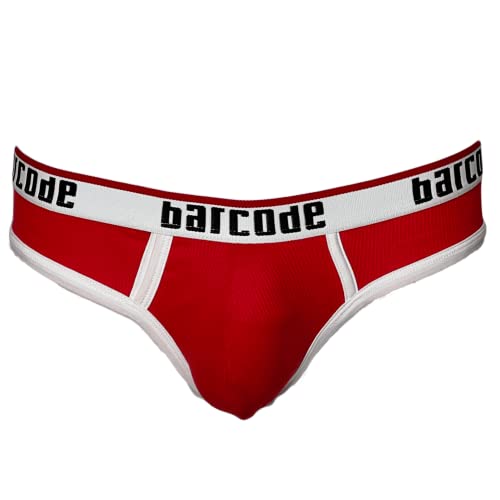 Barcode Berlin - Männer Unterwäsche - Herren Slip - Kai Brief Red - Rot - 1 x Größe S von Barcode Berlin