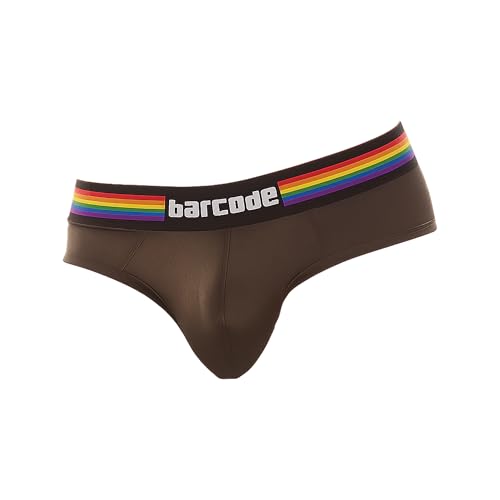 Barcode Berlin - Männer Slip Unterwäsche - Pride Brief Olive - 1x Größe XL von Barcode Berlin