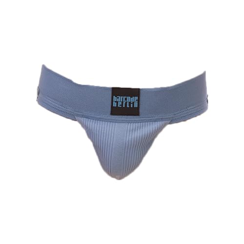 Barcode Berlin - Männer Unterwäsche - Herren Jock - Sergey Pop Jockstrap Bluebeige - Blau - 1 x Größe S von Barcode Berlin