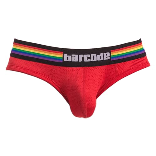 Barcode Berlin - Männer Unterwäsche - Herren Slip - Pride Brief Red - Rot - 1 x Größe S von Barcode Berlin