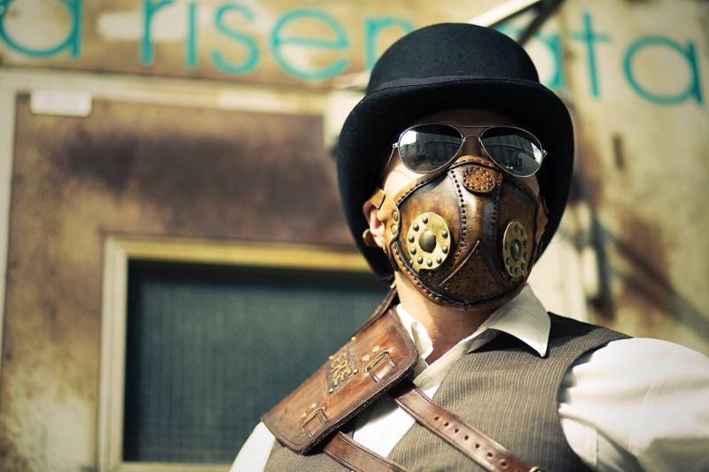 steam Punk Hatch Maske/Messing Handgemacht | Spm035Sp von BardJester