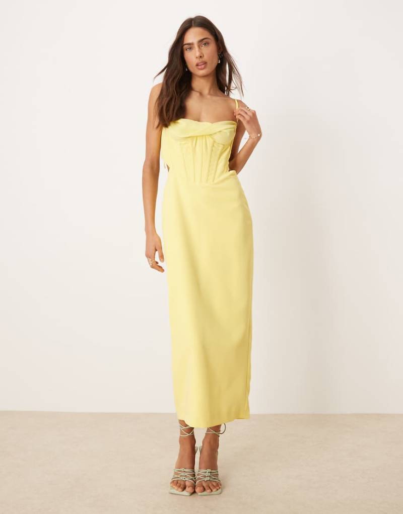 Bardot - Martini - Midikleid in Limoncellogelb von Bardot