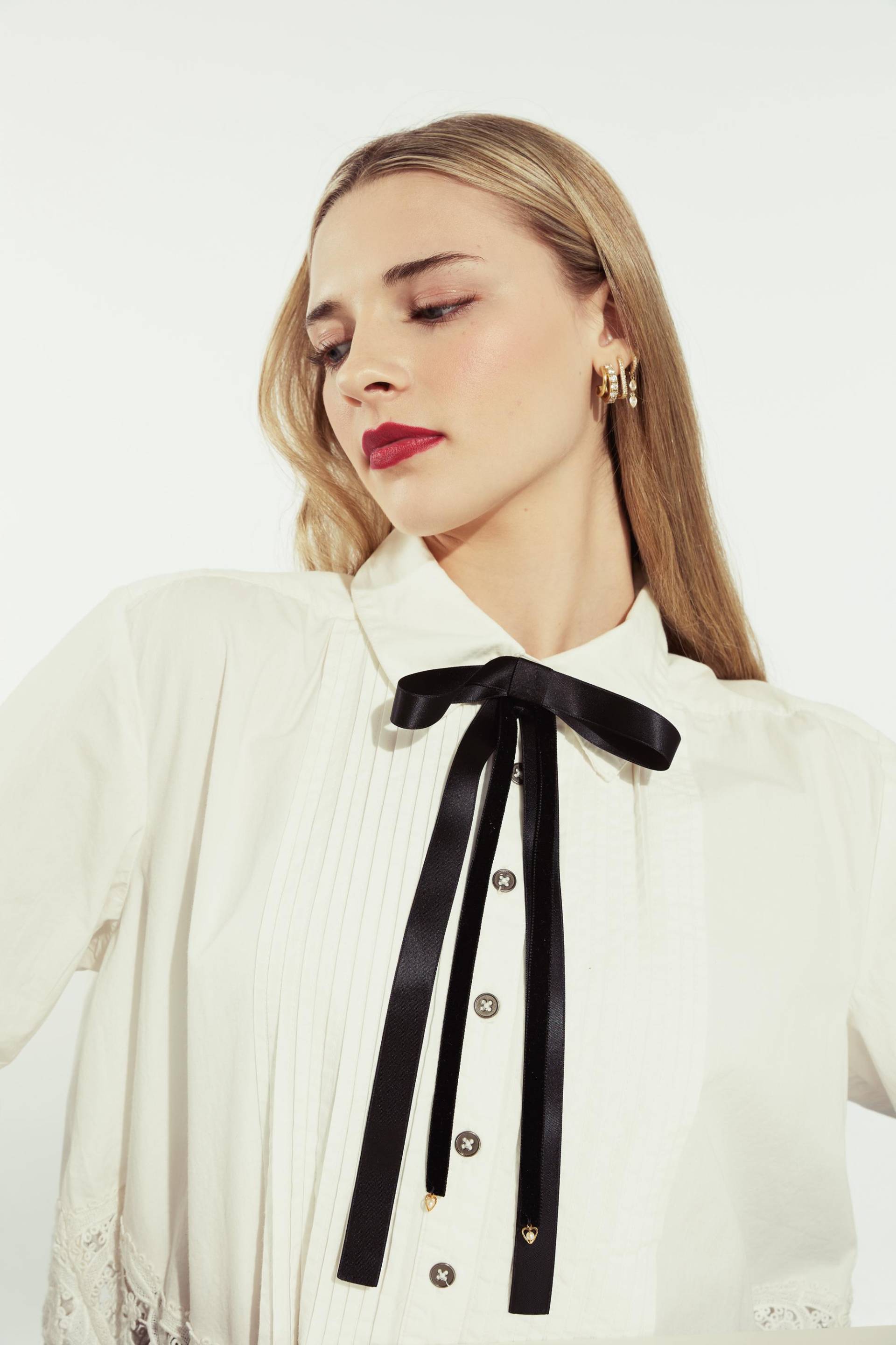 Amore Satin Charm Schleifenbrosche | Krawatte Handgefertigt in Den Usa von BardotBowGallery