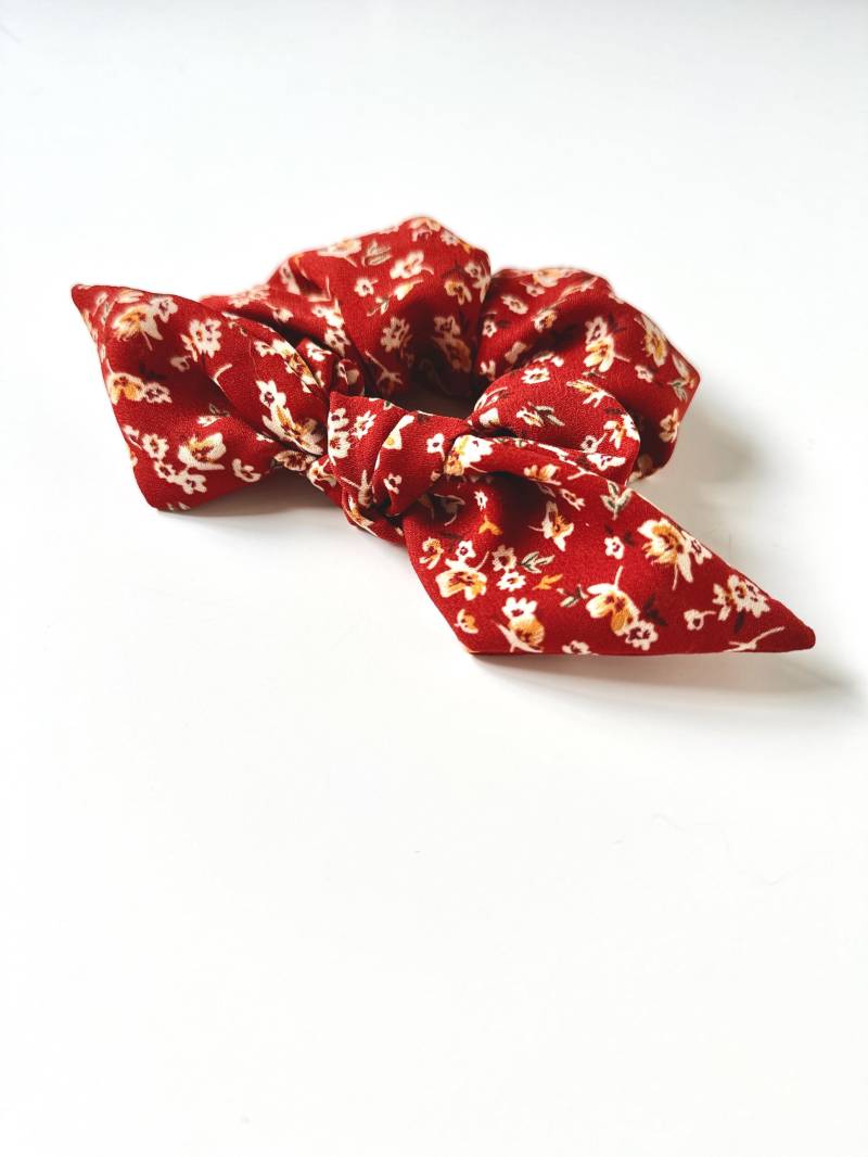 Apfelwein Knoten Scrunchie | Schleife Oversize von BardotBowGallery