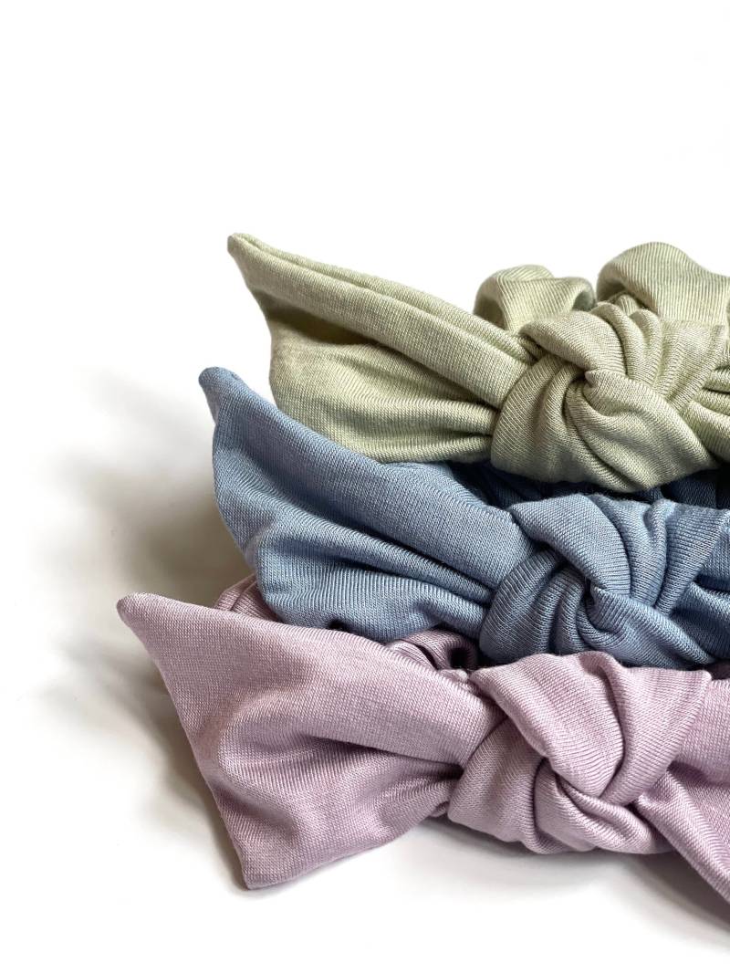 Sweatsichere Serie Oversize Oder Petite Knot Scrunchie | Butterweiche Scrunchies Athletik von BardotBowGallery