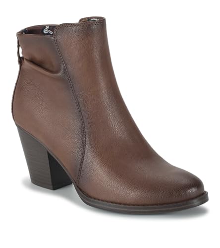 Stiefelette mit Blockabsatz in Crystal, Eiche, 38.5 EU von BareTraps