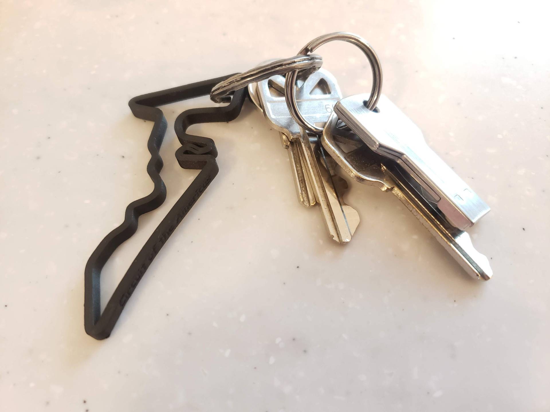 stromkreis Der Amerikas Spur Keychain Schlüsselanhänger stromkreis Der Amerikas Spur Keychain Schlüsselanhänger von BarefootIndLLC
