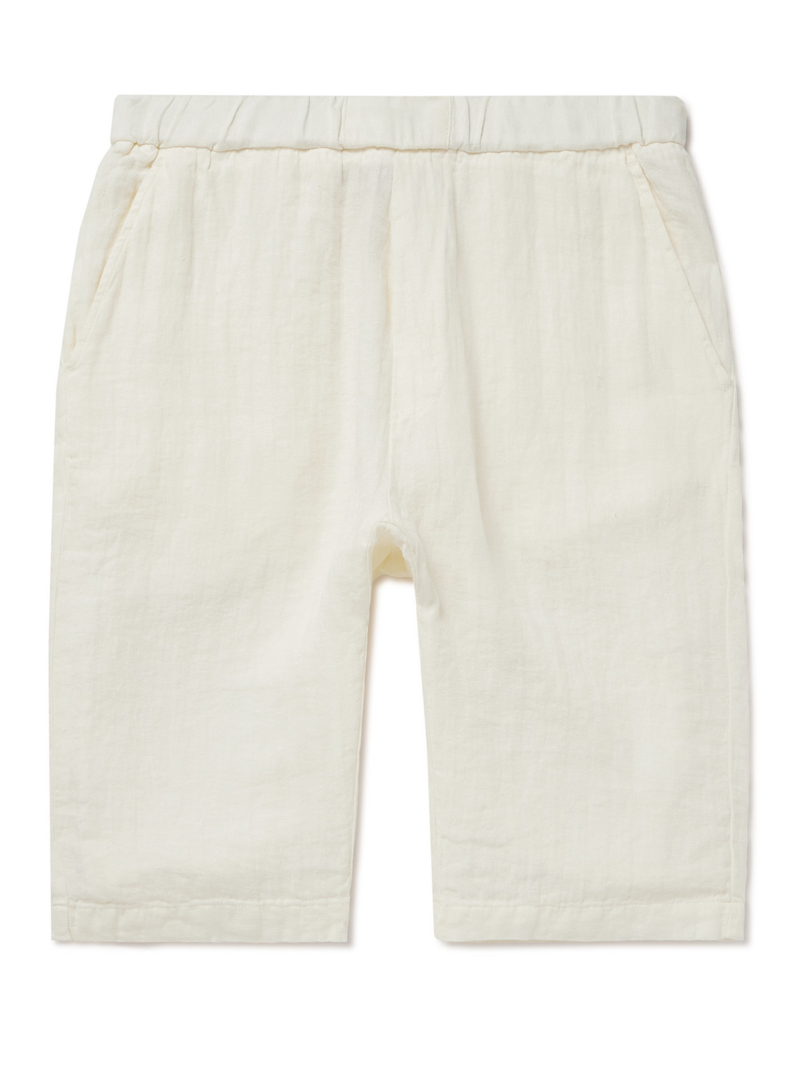 Barena - Agro Straight-Leg Cotton and Linen-Blend Shorts - Men - Neutrals - IT 54 von Barena