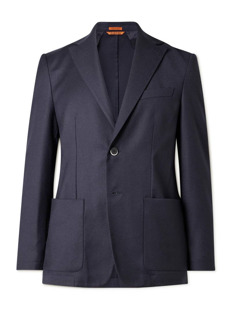 Barena - Borgo Virgin Wool-Blend Suit Jacket - Men - Blue - IT 52 von Barena