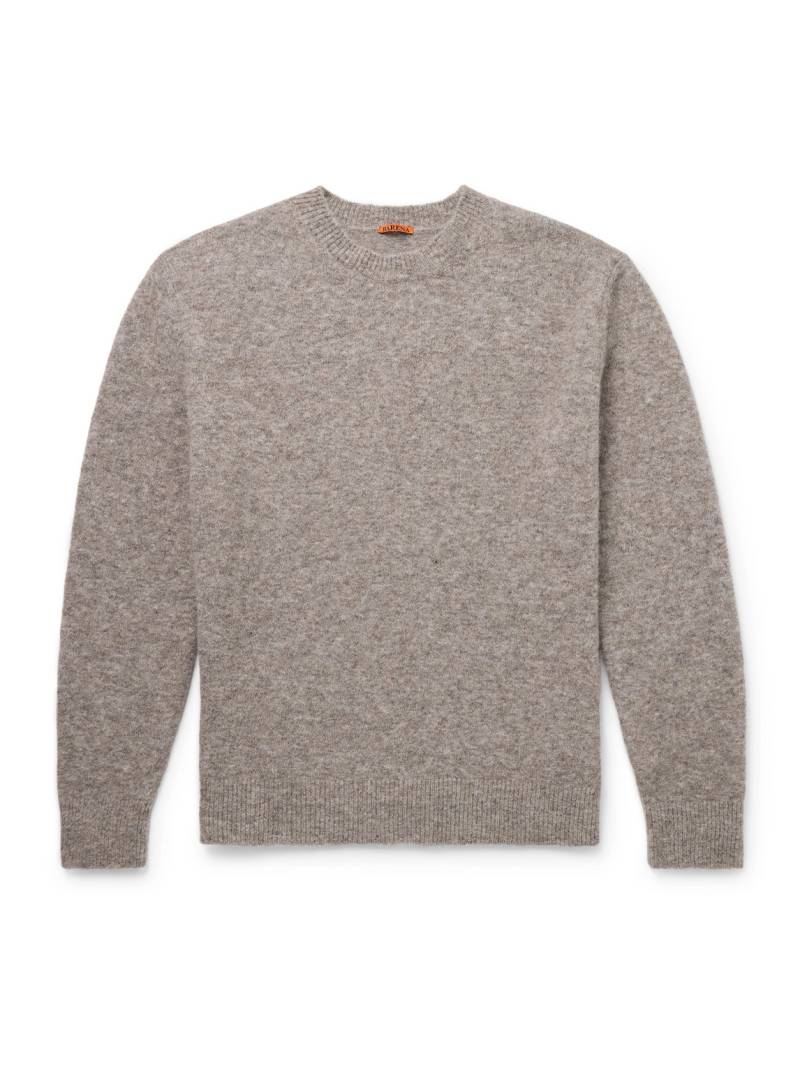 Barena - Brushed Alpaca-Blend Sweater - Men - Brown - M von Barena