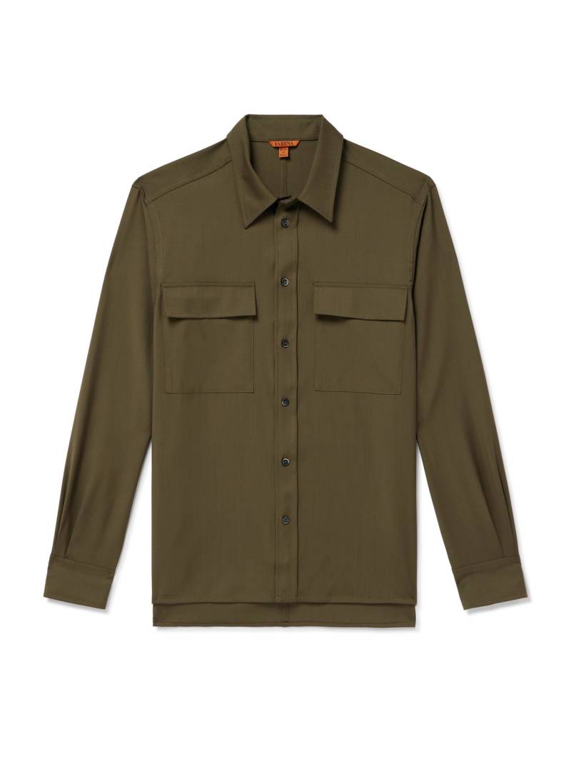 Barena - Den Virgin Wool Shirt - Men - Green - IT 48 Barena - Den Virgin Wool Shirt - Men - Green - IT 48 von Barena