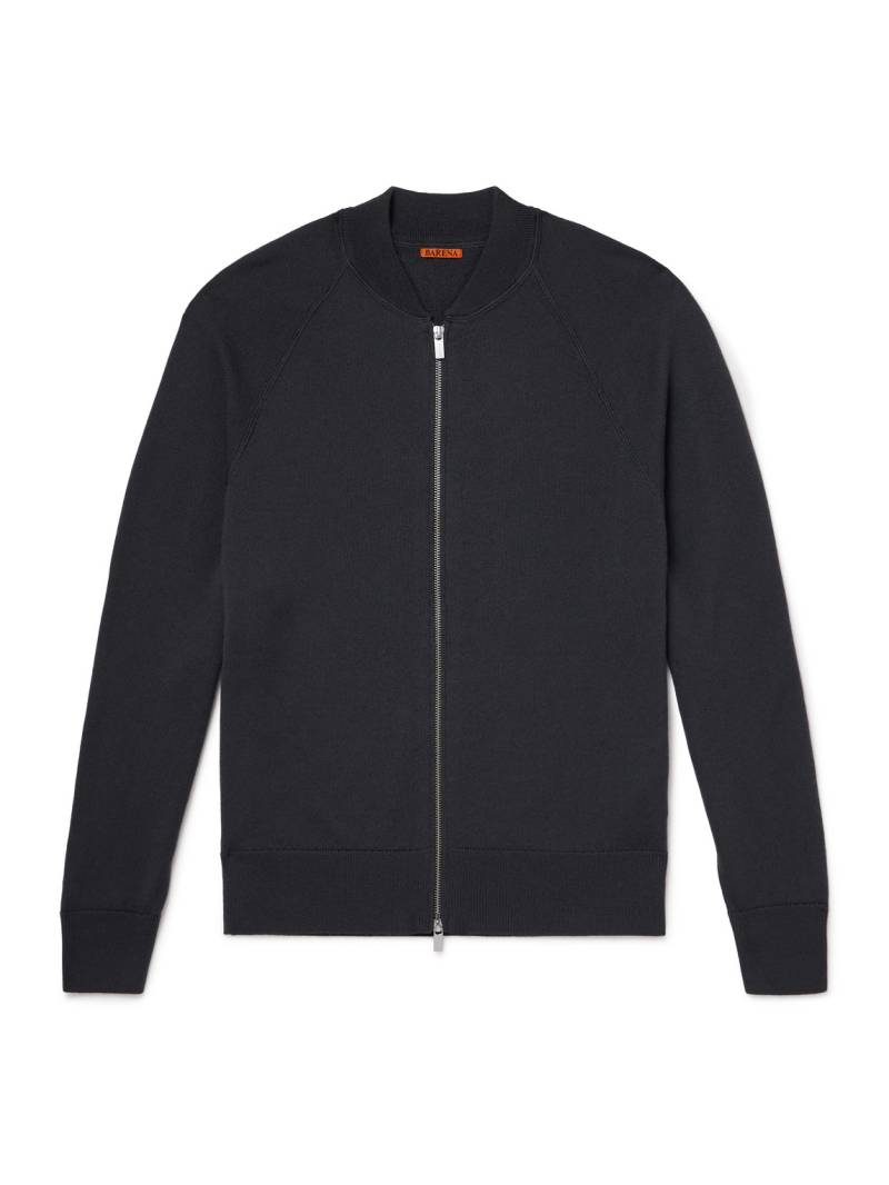 Barena - Merino Wool Zip-Up Cardigan - Men - Gray - S von Barena