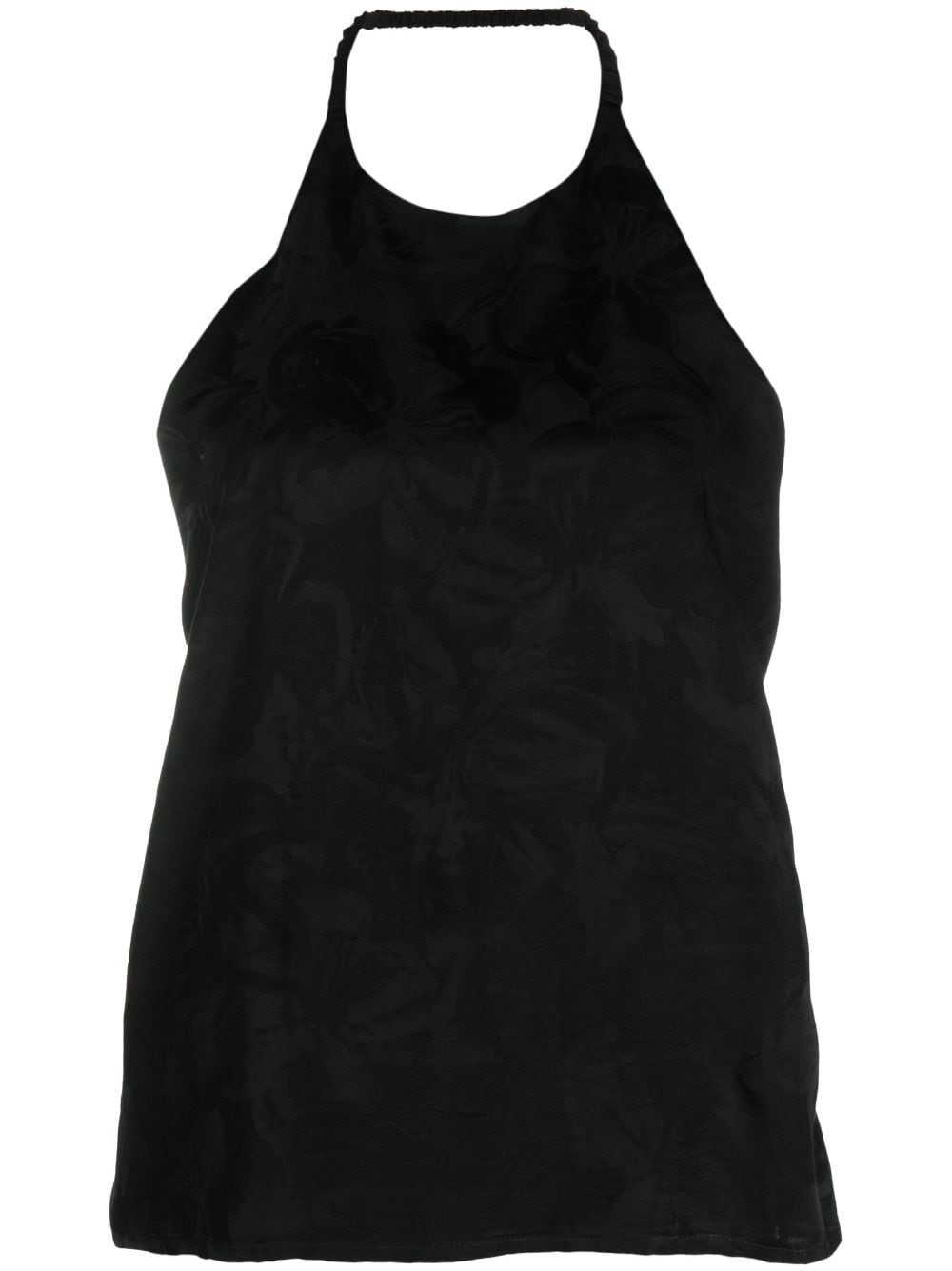 Barena Neckholder-Top - Schwarz von Barena