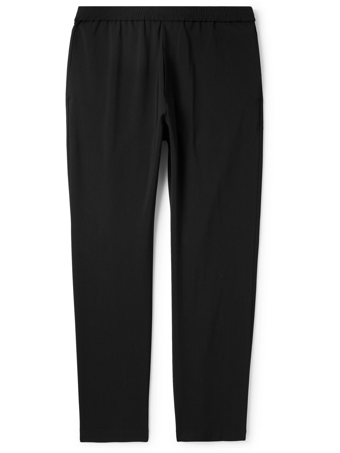 Barena - Riobarbo Tapered Tropical Virgin Wool-Crepe Trousers - Men - Black - IT 50 von Barena
