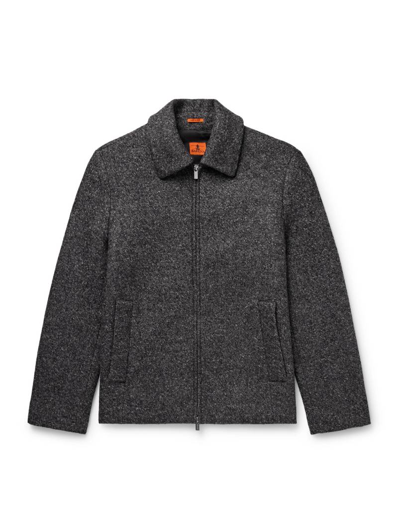 Barena - Slim-Fit Virgin Wool-Blend Blouson Jacket - Men - Gray - IT 46 von Barena