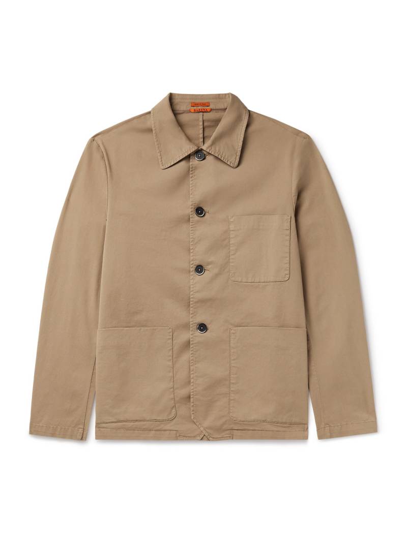 Barena - Visal Cotton-Blend Twill Overshirt - Men - Neutrals - IT 54 von Barena
