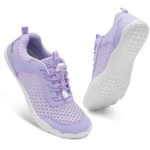 BARERUN Wasserschuhe für Damen und Herren, schnelltrocknend, breiter Zehenbereich, athletisch, Wandern, Wassersportschuhe, verstellbar, kein Tropfen, Barfußschuhe für Strand, Schwimmen, Kajakfahren BARERUN Wasserschuhe für Damen und Herren, schnelltrocknend, breiter Zehenbereich, athletisch, Wandern, Wassersportschuhe, verstellbar, kein Tropfen, Barfußschuhe für Strand, Schwimmen, Kajakfahren von Barerun