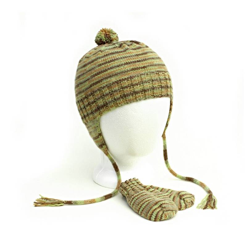 Ohrklappe Mütze Und Fäustlinge Set von BarkingDogDesigns