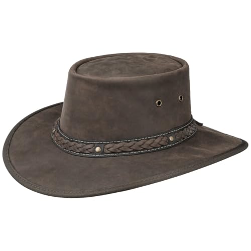 Barmah 1022cc Squashy Bronco Cooper Crossing Lederhut Braun XXL/61-62 cm von Barmah