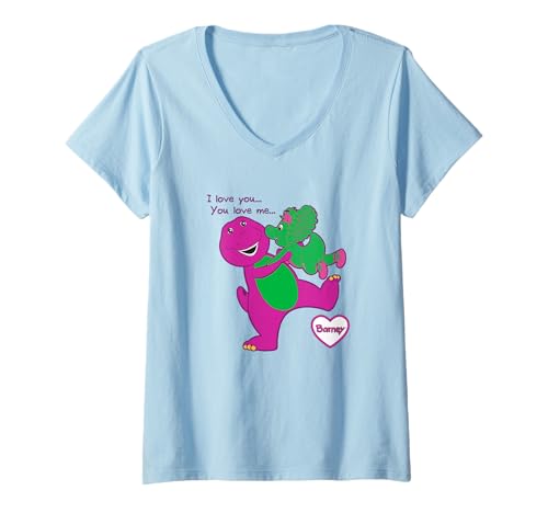 Damen Barney - Besser zusammen T-Shirt mit V-Ausschnitt Damen Barney - Besser zusammen T-Shirt mit V-Ausschnitt von Barney