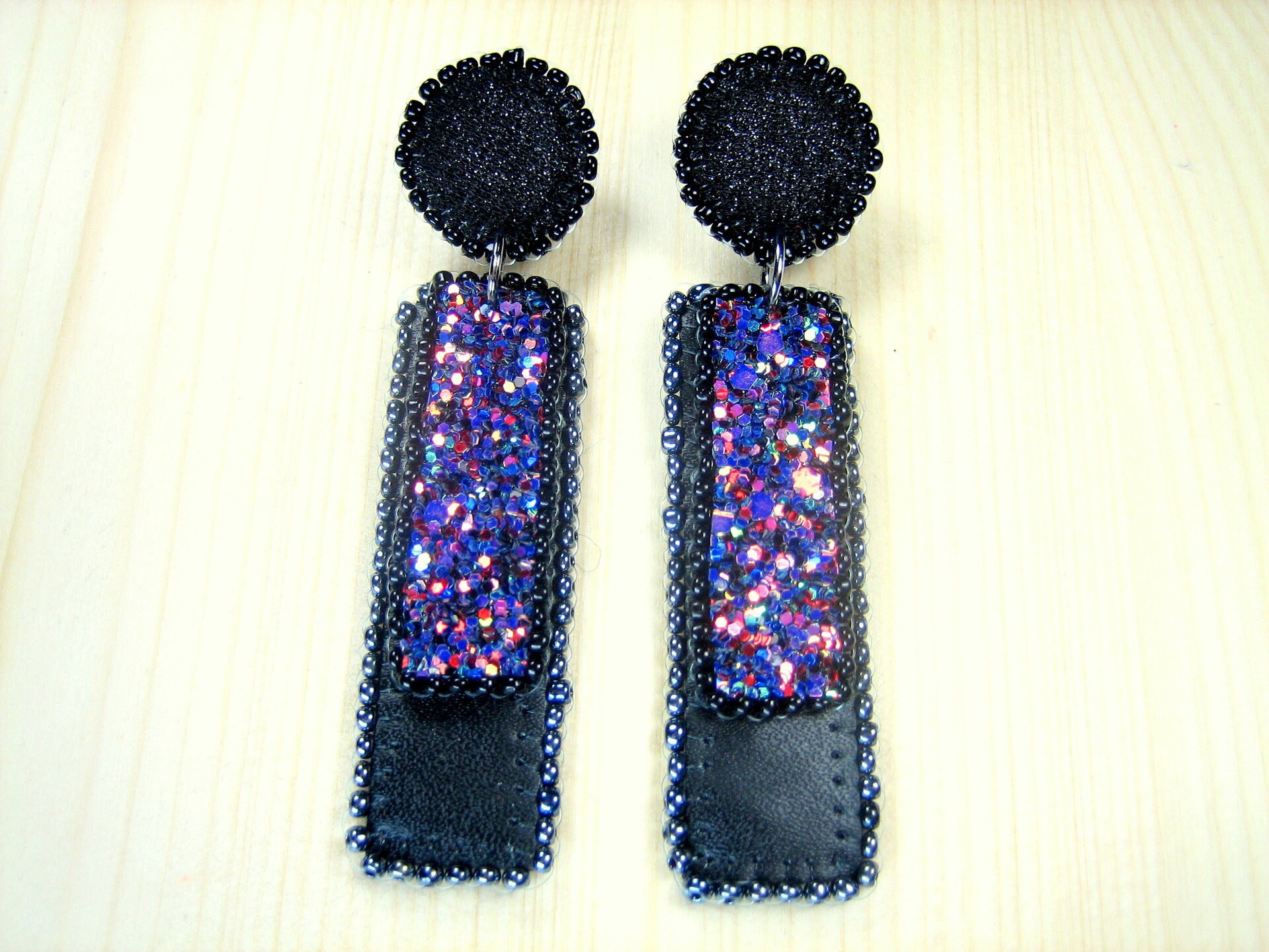 Chip-Ohrringe „Pink Gin" von Barneylaflaque