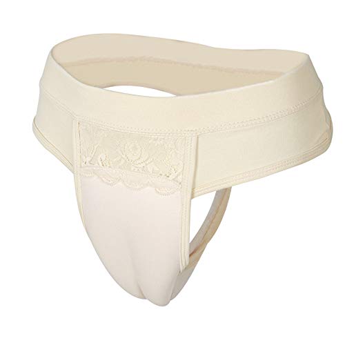 BaronHong - Camel Toe - Gaff Panty-Slip für Crossdresser Transgender (Nackt-Tanga, 2XL) von BaronHong