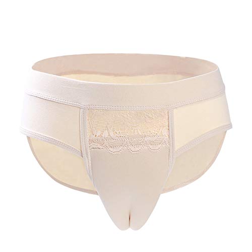 BaronHong - Camel Toe - Gaff Panty-Slip für Crossdresser Transgender (nackt, M) von BaronHong