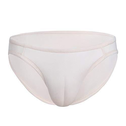 BaronHong Camel Toe Männer Verstecken Gaff Panty Shaping Brief für Crossdresser Transvestite (gelb, XL) von BaronHong