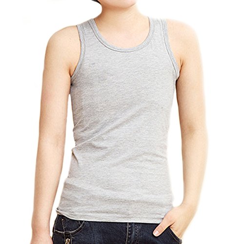 BaronHong Chest Binder Korsett Sommer Tank Tops Für Tomboy Lesben (grau, S) von BaronHong