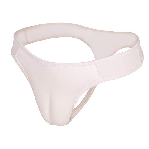 BaronHong Crossdresser Tanga Panty Camel Toe versteckt Gaff Shaping Brief (nackt, L) von BaronHong