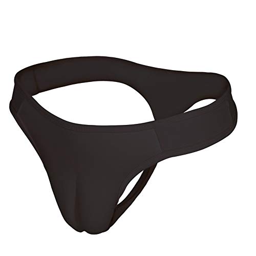 BaronHong Crossdresser Transvestit Männer Verstecken Gaff Panty Shaping Slip Thong (schwarz-Thong, S) von BaronHong