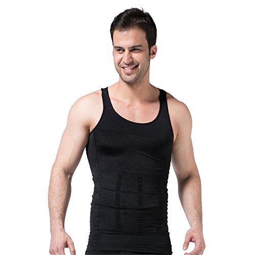 BaronHong Gynäkomastie Kompression Hemd verstecken Mann Boobs Moobs Abnehmen Herren Shapewear von BaronHong