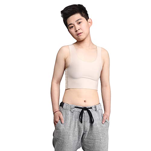 BaronHong Seamless Underwear Brustbinder für Tomboy Trans Lesbian (nackt, M) von BaronHong