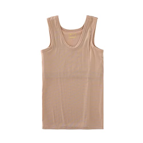 BaronHong Tomboy Chest Binder IceSilk Pullover Maskulin Langes Tank Top Atmungsaktiv Robust Dehnbar (Nude,2XL) von BaronHong