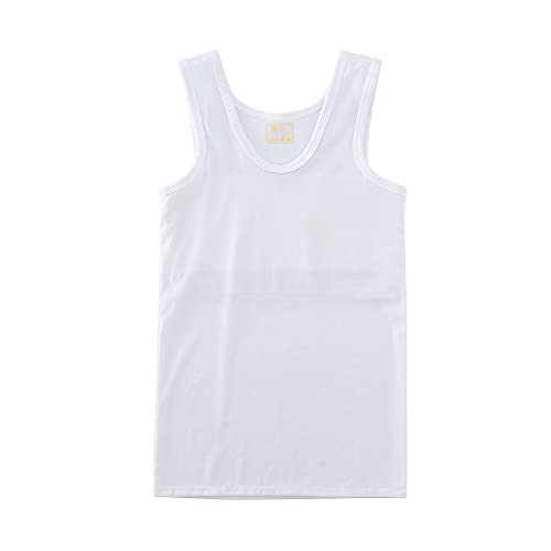 BaronHong Tomboy Chest Binder IceSilk Pullover Maskulines langes Tanktop atmungsaktiv robust dehnbar(weiß,M) von BaronHong